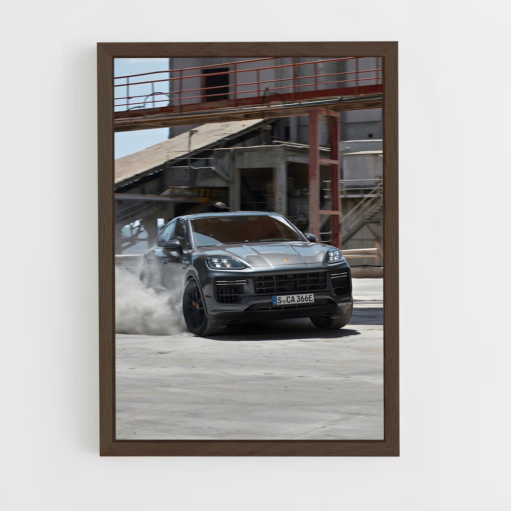 Poster magnifique Cayenne coupe – affiche Porsche (vue 5)